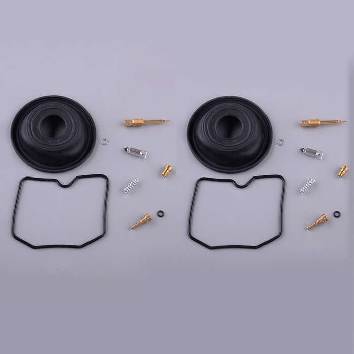 2x Carburetor Carb Repair Rebuild Kit Fit For Kawasaki Vulcan 500 EN500C LTD
