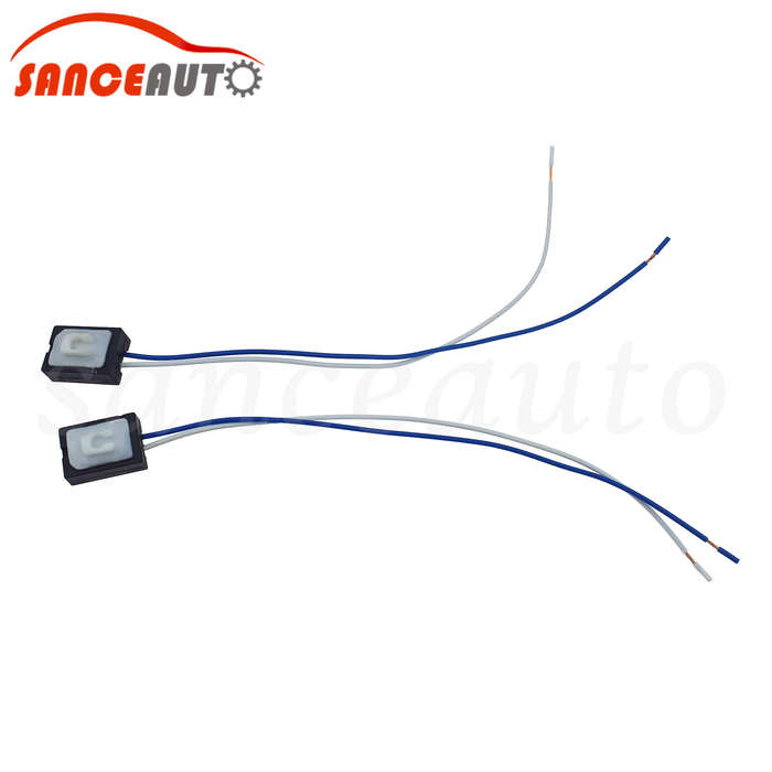 2PCS Front Pair Outside Door Handle Small Buttons for Hyundai Santa Fe 2013-2019
