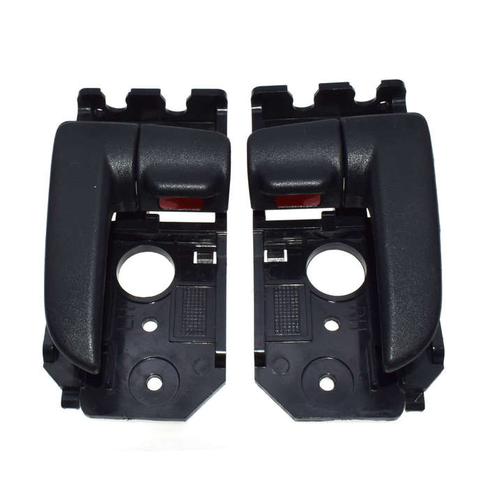 4PCS Front & Rear Left Right Interior Black Door Handle for 05-09 Kia Spectra
