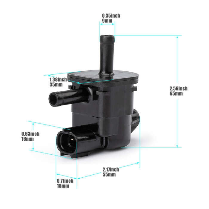 Vapor Canister Purge Valve For Toyota Camry 09-11 09-14 Matrix & FJ Cruiser USA