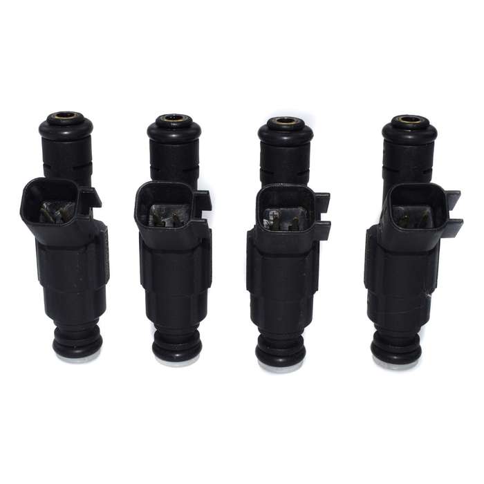 4-Hole Upgrade Fuel Injectors For 99-04 4.0L Jeep Cherokee 0280155784 Set 4pcs