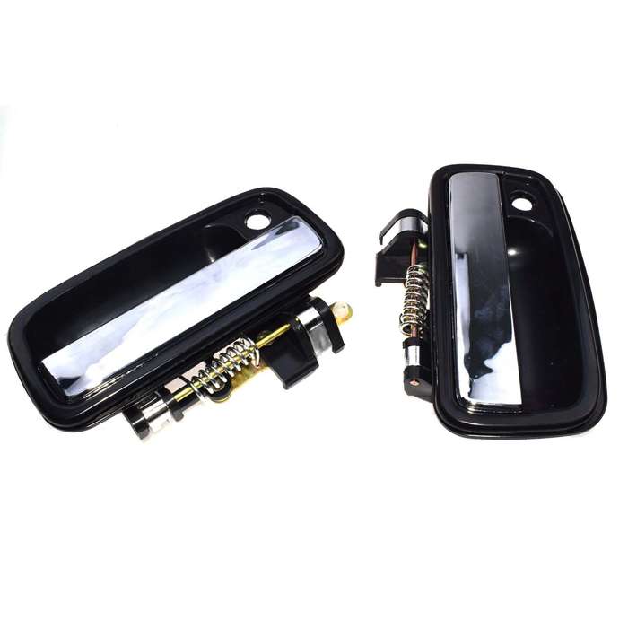 2 Chrome Outside & 4 Black Inside Left Right Door handles For Toyota Tacoma New