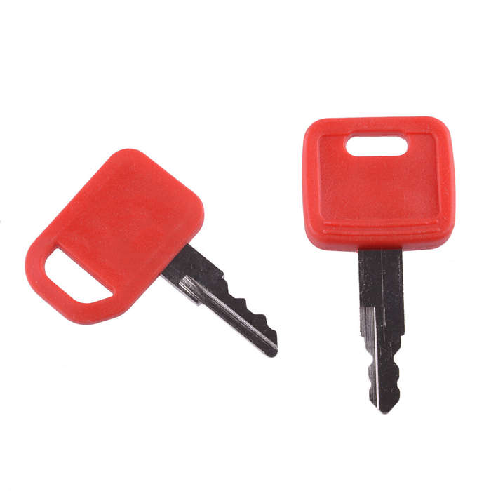 7pcs Heavy Equipment Keys fit for John Deere Cat Case Komatsu Bobcat Hitachi New
