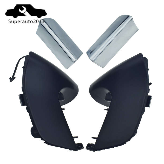 4PCS Front Bumper Trim & Lower Towing Cover For 2013-15 Lexus RX350 RX450h Base