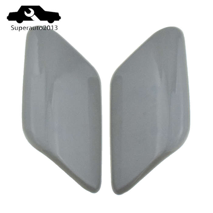New Pair Headlight Washer Nozzle Cover Left Right Side For Honda Accord 2003-07