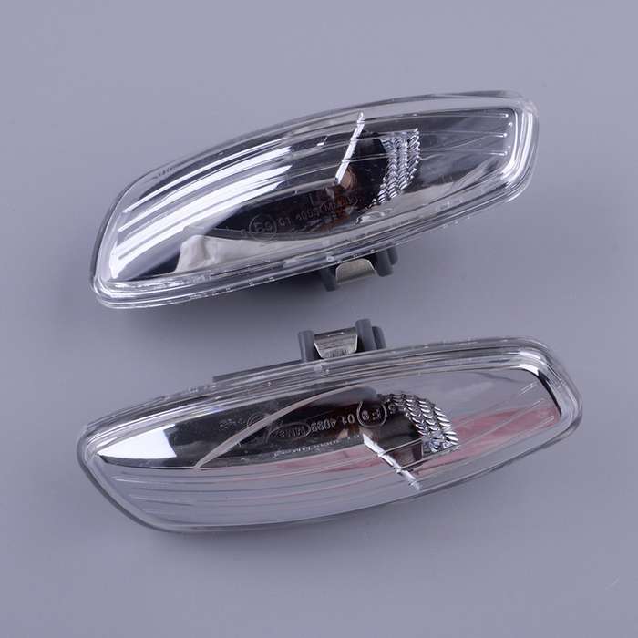 2X Front Turn Signal Indicator Light Clear Lens fit for Citroen DS3 Peugeot 207