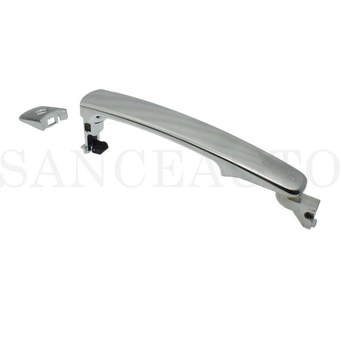 Front Left Chrome Outside Door Hande for Nissan Murano Rogue Infiniti 2003-Up
