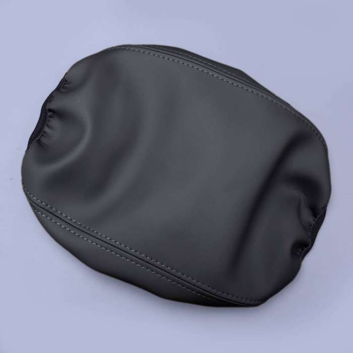 Leather Center Console Armrest Cover Black Fit For Mitsubishi Outlander 2022-25