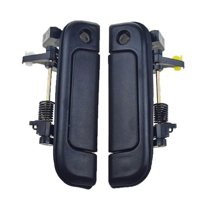 2PCS Outside Door Handle Front Left & Right Black For Toyota Hiace 1992-2004 New