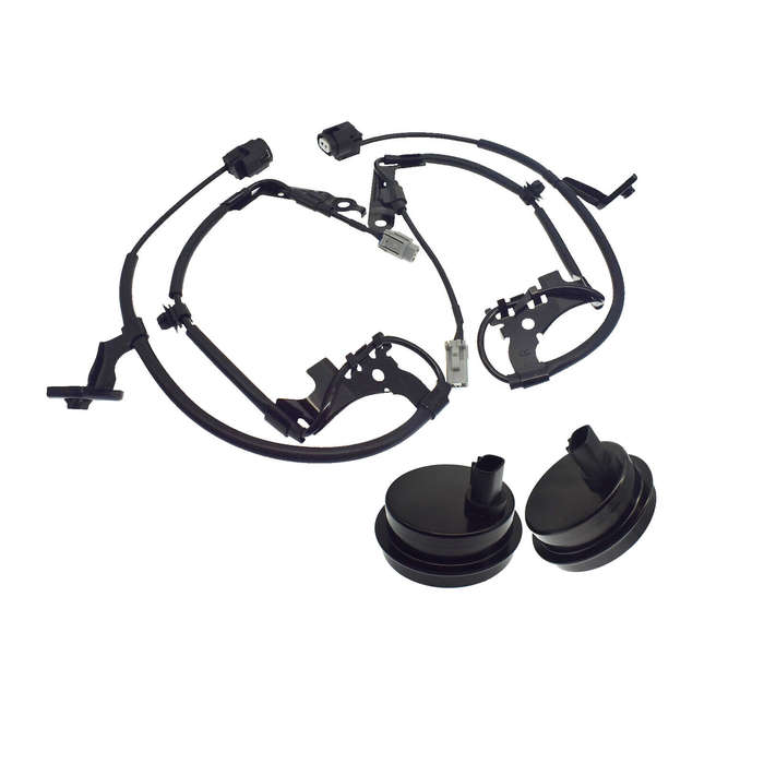 4PCS Front LH RH ABS Wheel Speed Sensor & Wiring Harness For GS350 IS250 IS350
