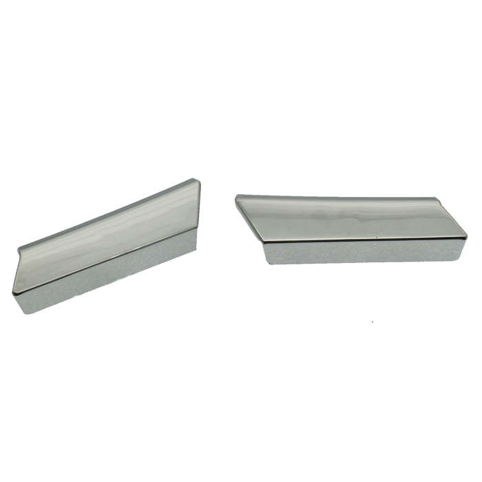 Pair 2pcs Headlight Washer Nozzle Cover Chrome for LEXUS GS300 GS350 85208-30031