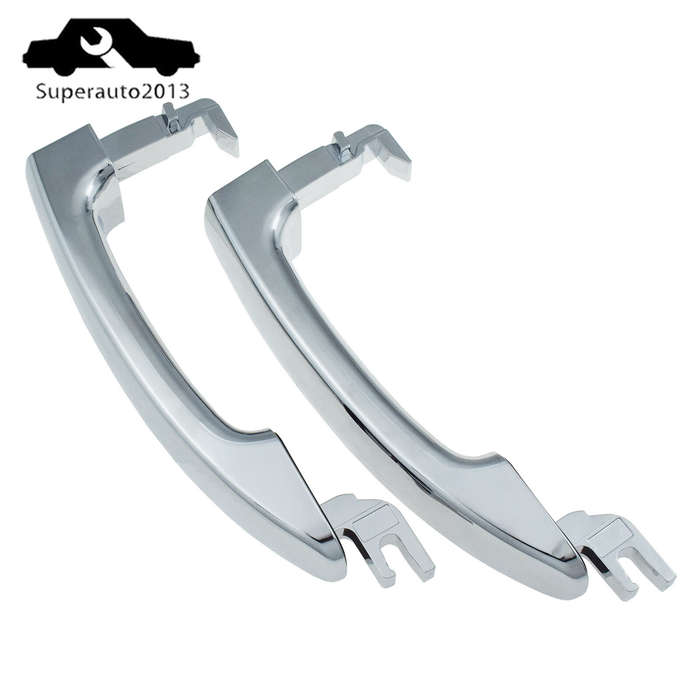 Exterior Door Handle Chrome Front Left & Right For Ford Ranger Mazda BT50 12-20