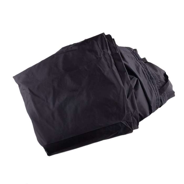 Car Half Body Top Roof Sun Shade Cover Waterproof UV Resistant Black Universal