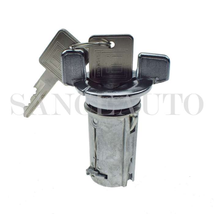For Caddy Buick Olds Pontiac Ignition Key Switch Lock Cylinder Tumbler 2 Keys