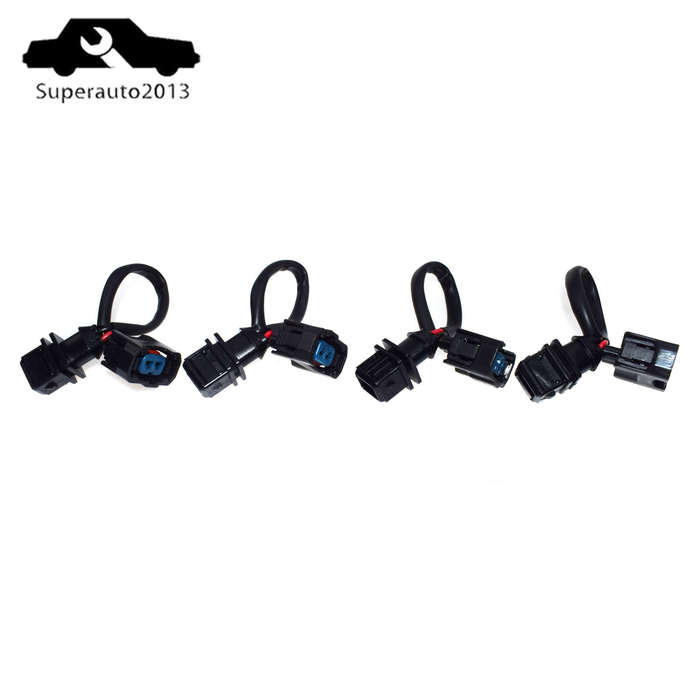 4X OBD1 To OBD2 Fuel Injector Harness Wire Adapter Plug For Honda Civic Integra