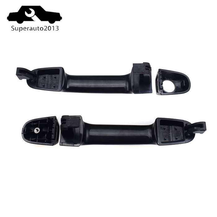 Pair Front Left Right Outside Door Handles For Hyundai I20 2008-2015 82651-1J000