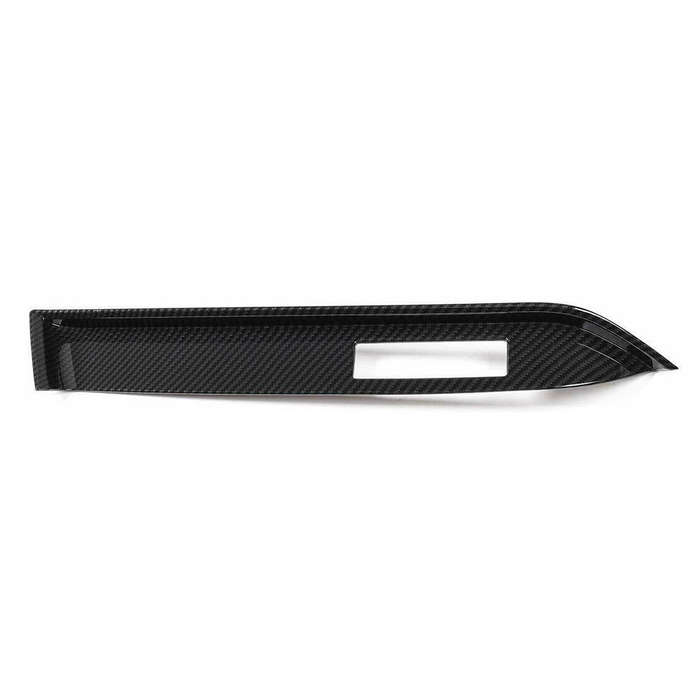 Carbon Fiber Grain Co-pilot Dashboard Cover Fit For Ford Mustang 2015-2019