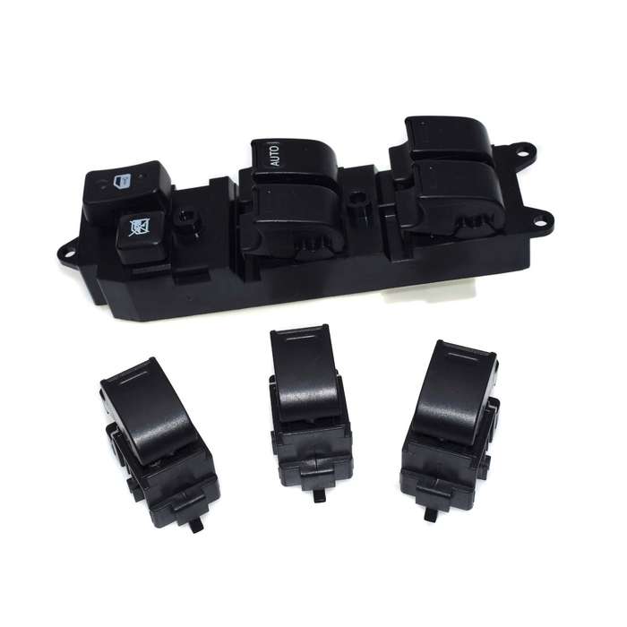 RHD For Toyota Land Cruiser 80 Series 90-98 Power Window Master Switch Set 4PCS