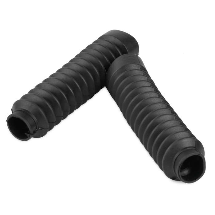 Motorcycle Front Fork Dirt Dust Cover Gaiter Gator Boot Cap Shock Absorb Rubber