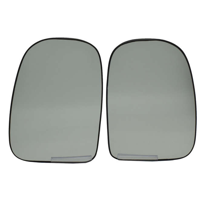Pair Left & Right Side View Mirror Glass Heated For 2010-2017 Toyota Prius New