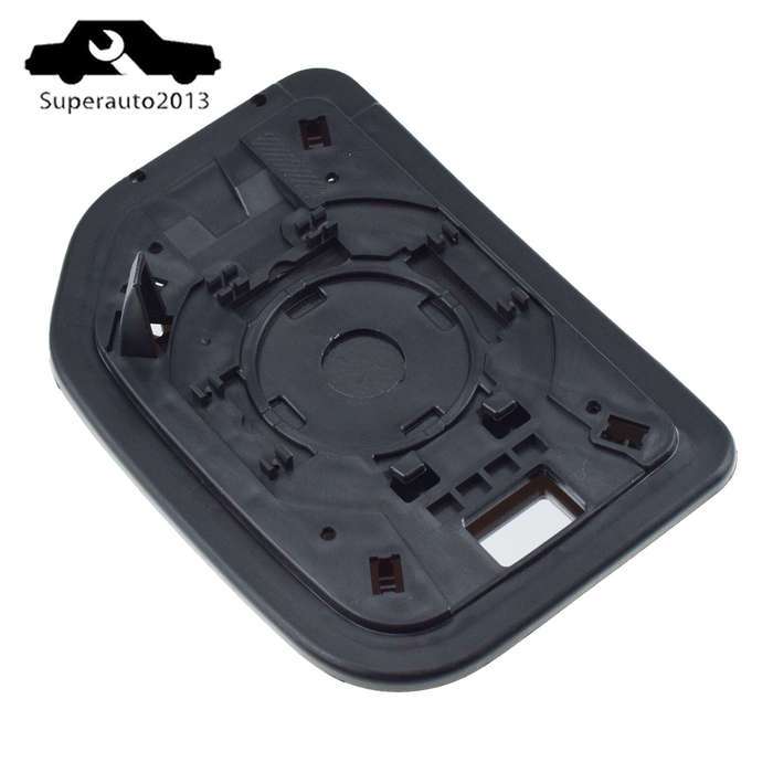 Mirror Glass w/ Backing Plate Driver Left Side For 2007-2014 Toyota FJ Cruiser