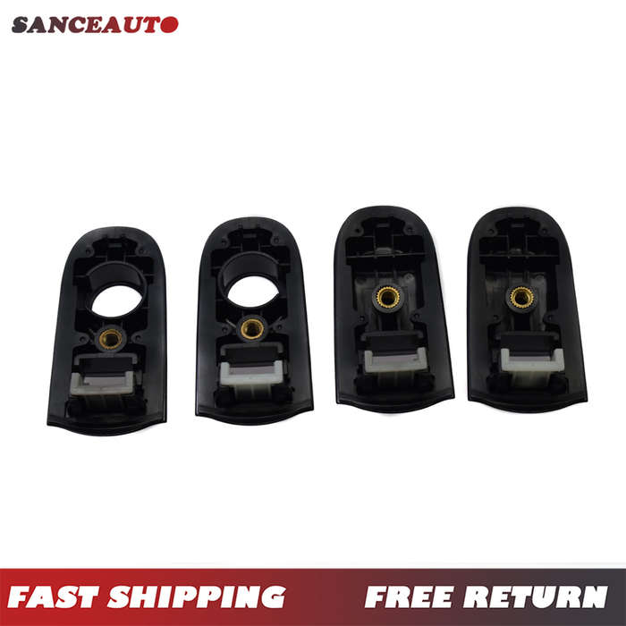 4PCS Outside Exterior Door Handle Front Rear Left Right for 06-11 Hyundai Accent