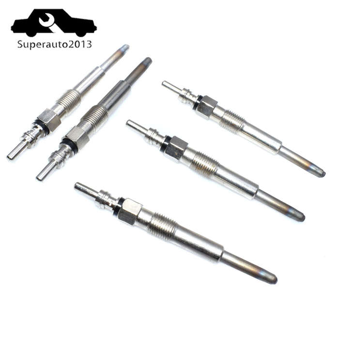 0250202022 5X Glow Plug For VW Beetle Golf Jetta 1.9L l4 TDI Audi A3 Seat Skoda
