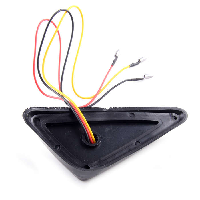 Motorcycle DRL Flush Side Mount Turn Signals Indicators Blinker Light Universal
