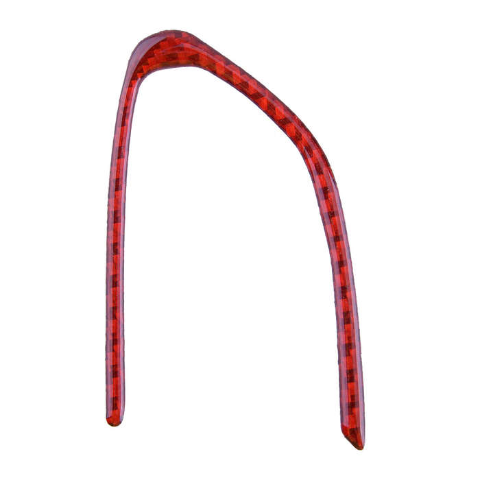 Carbon Fiber Steering Wheel Button Trim Cover Decor Fit for Infiniti Q50 Q60