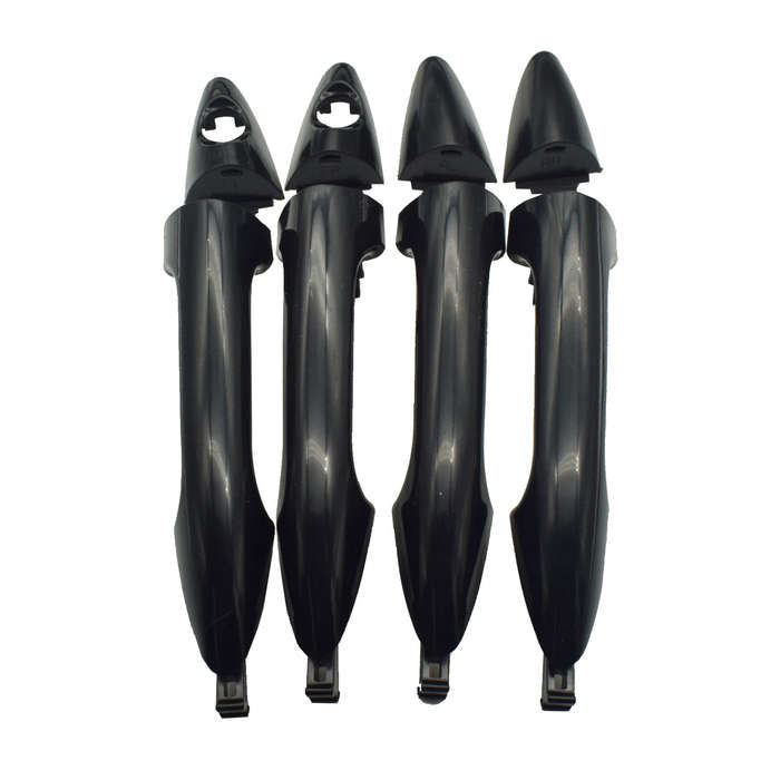 4PCS Exterior Front Rear Left Right Outside Door Handle for Hyundai Accent 12-17