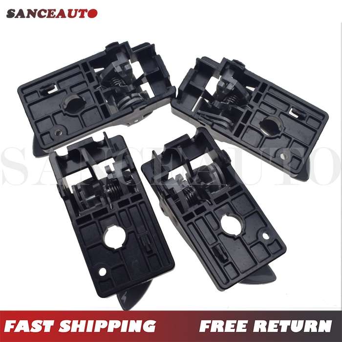 4PCS Grey Inside Interior Door Handles Left Right for 2005-2009 Hyundai Tucson