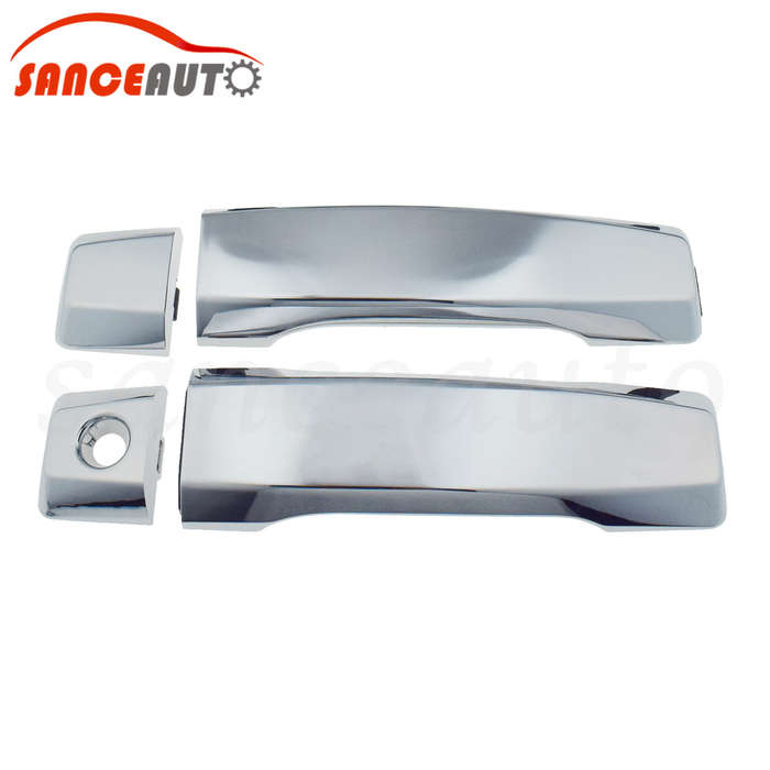 Front LH RH 2PC Outside Door Handle For 04-15 Nissan Titan Armada 04-10 Infiniti