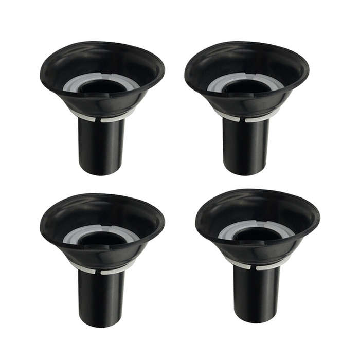 4pcs Fit For Yamaha Vmax 1200 VMX1200 Carburetor Plunger Diaphragm Vacuum