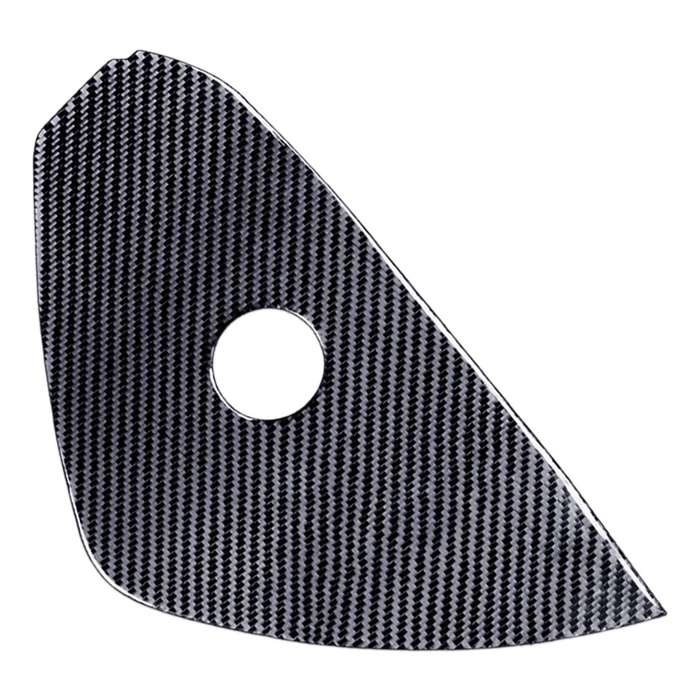 Carbon Fiber Dashboard Side Decor Cover Trim Fit For Ford Mustang 09-14