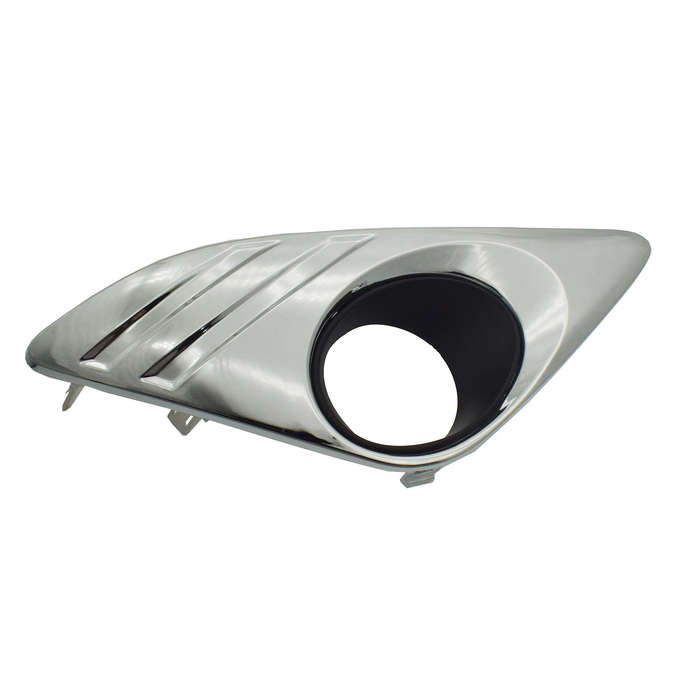 Front Right Bumper Fog Light Cover Bezel Chrome For 2012 2013 2014 Toyota Camry