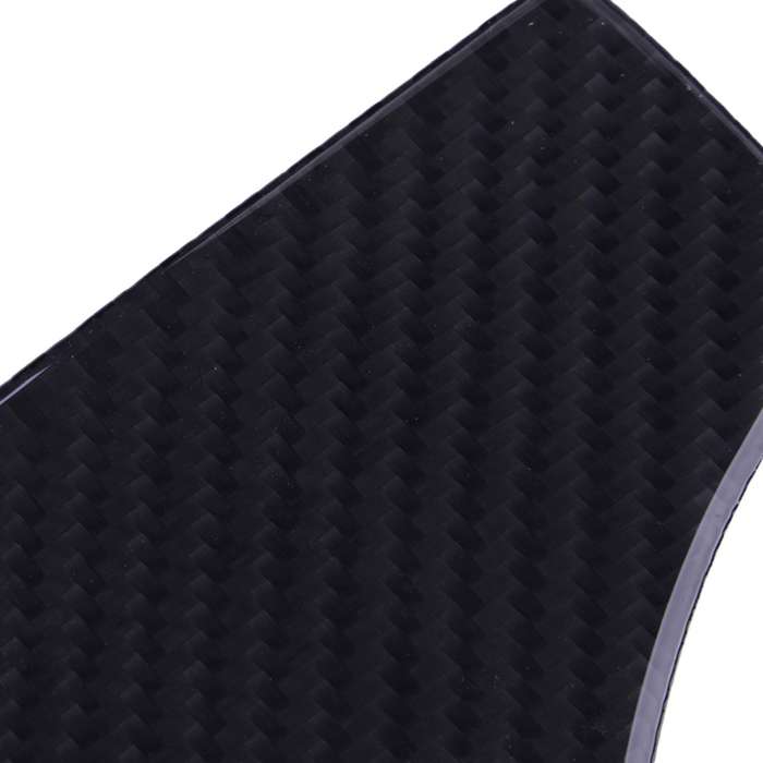 Carbon Fiber Left Side Dashboard Panel Trim Cover Decor Fit For Tesla Model S