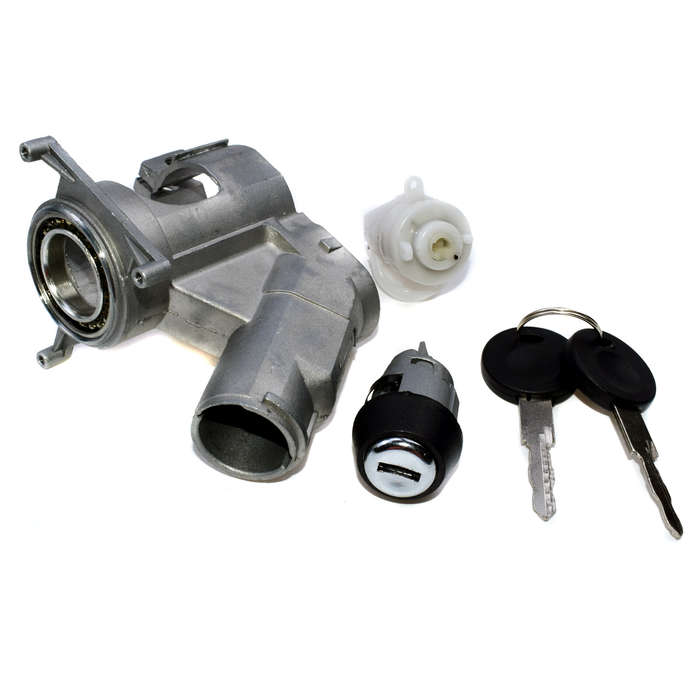 Ignition Column Lock Cylinder Housing Switch Set For VW Golf Jetta Transporter