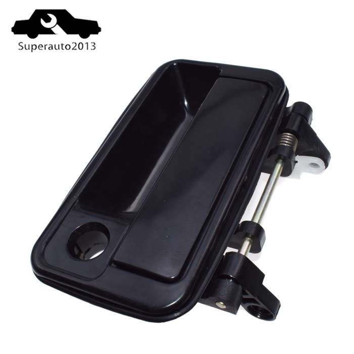 1X Outside Door Handle Front Left Black 8282060B025PK For Suzuki Swift Geo Metro