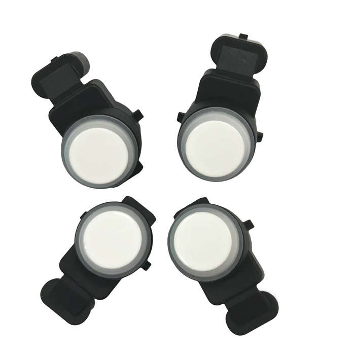 4PCS PDC white Parking sensor 66206935598 For BMW E81 E87 E90 E91 E92