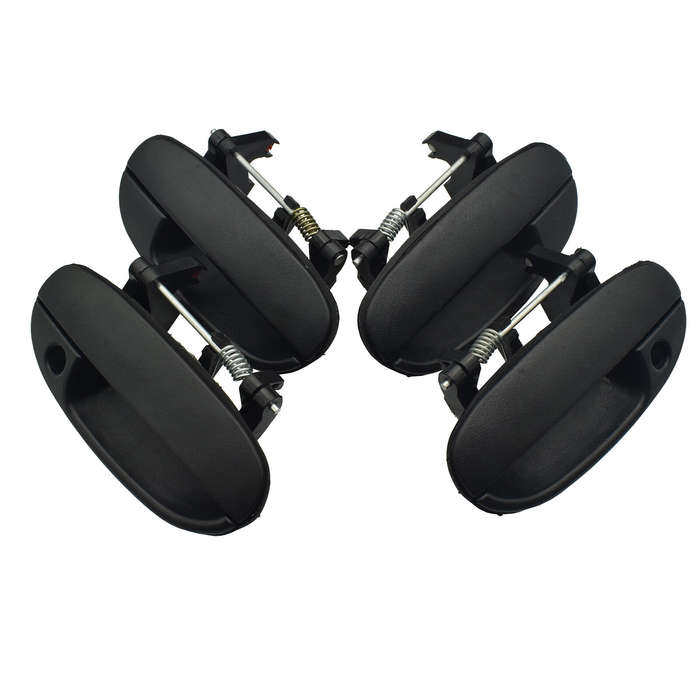 4Pcs Car Exterior Door Handle Front Rear Left Right For 1999-02 Daewoo Lanos NEW