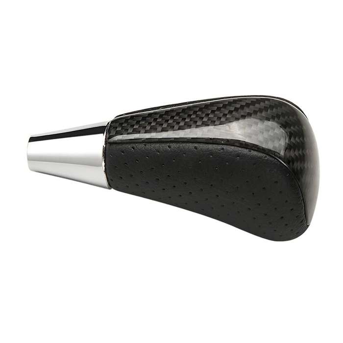 Carbon Fiber Style Gear Shift Knob Handle Lever Fit For Toyota Camry Corolla