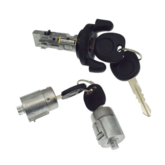 Ignition Key Switch Lock Cylinder Door Lock Tumbler For Chevy Express Silverado
