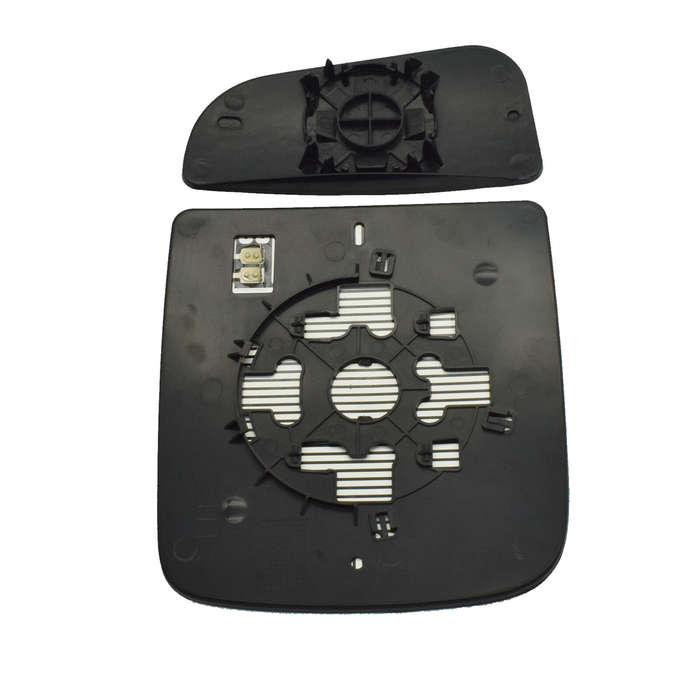 Left For Dodge RAM 1500 2500 2010-18 Wing Mirror Glass W/ Backing Heated Spotter