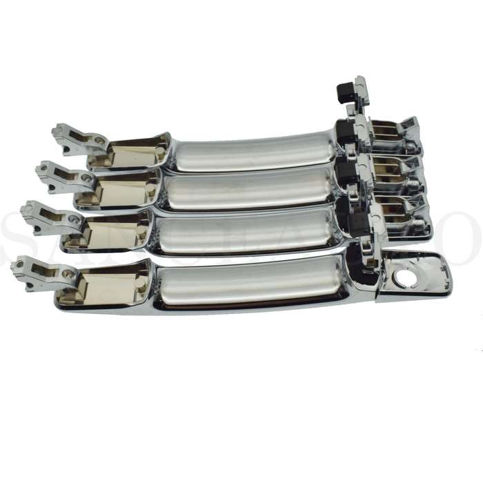 Chrome Front Rear Outside Door Handle LH RH for Nissan Rogue Murano Infiniti New