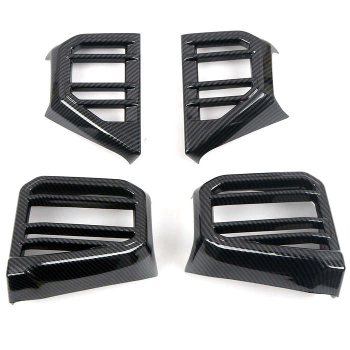 4pcs Dashboard Side Air Vent Outlet Cover Trim Fit for Toyota Tundra 2022