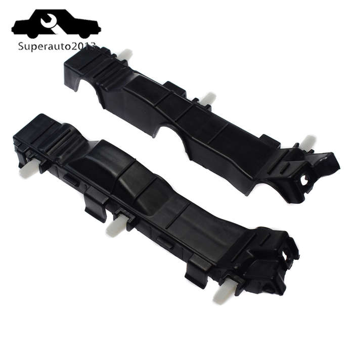 Pair Front Left & Right Bumper Brackets Retainer For 2012-17 Kia Rio 1.6L I4 New