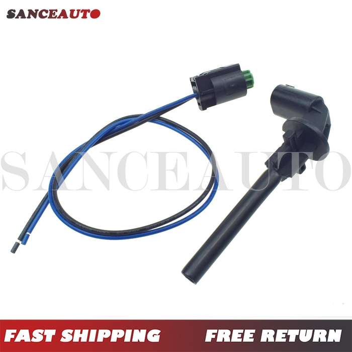 For BMW Radiator Overflow Coolant Bottle Expansion Tank Level Sensor & Connector