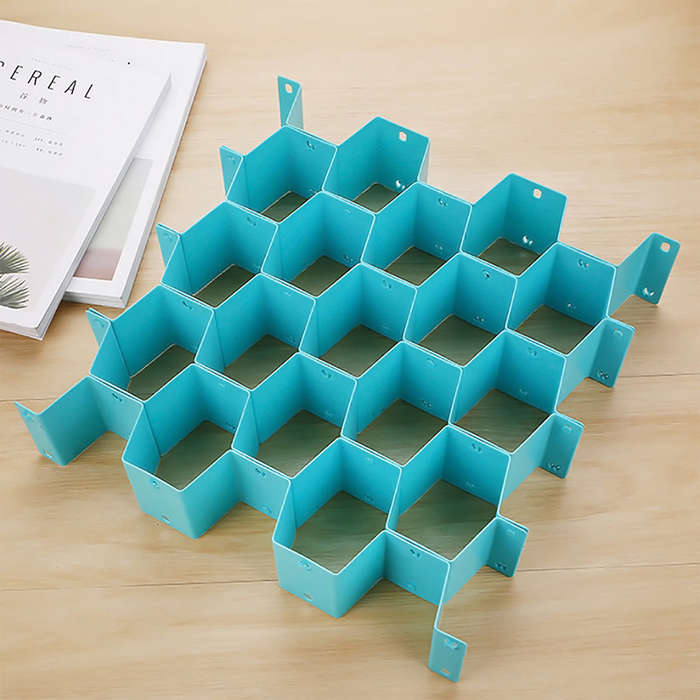 8 Piece Drawer Organizer  Divider Tidy Box/Pink color only