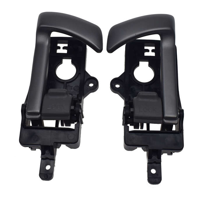 Grey Pair Inside Interior Door Handle Left Right For Hyundai Santa Fe 2007-2012