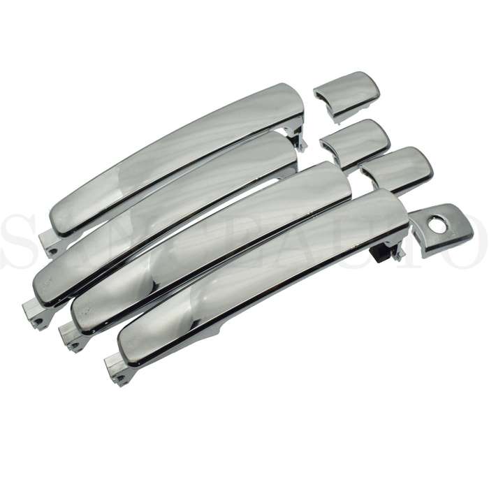 Chrome Front Rear Outside Door Handle LH RH for Nissan Rogue Murano Infiniti New